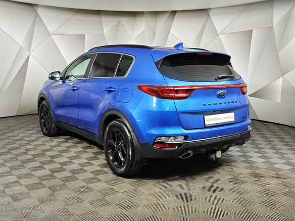 2021 Kia Sportage IV Рестайлинг, синий, 2319000 рублей - вид 3