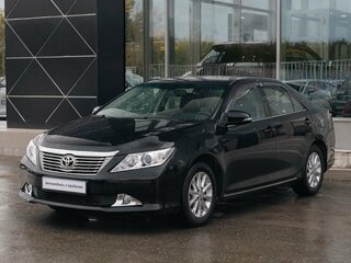 2014 Toyota Camry VII (XV50), чёрный, 1840000 рублей, вид 1