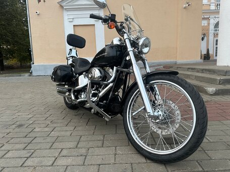 2007 Harley-Davidson Softail Deuce, чёрный, 750000 рублей, вид 3