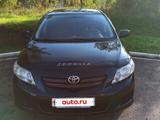 2008 Toyota Corolla X (E140, E150), чёрный, 750000 рублей, вид 4