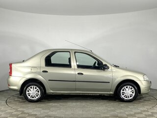 2011 Renault Logan I Рестайлинг, бежевый, 455000 рублей, вид 4