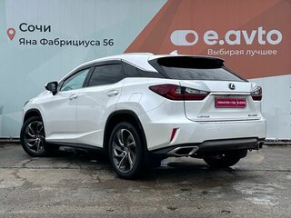2016 Lexus RX 200t IV, белый, 4000000 рублей, вид 4
