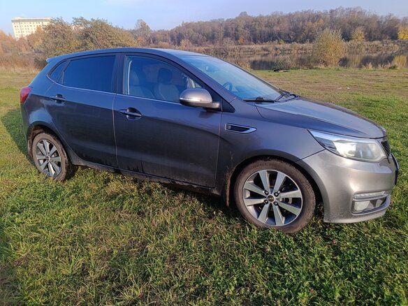 2017 Kia Rio III Рестайлинг, серый, 1269000 рублей - вид 16