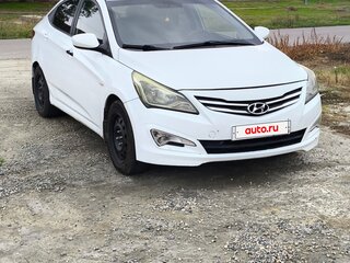 2016 Hyundai Solaris I Рестайлинг, белый, 575000 рублей, вид 2