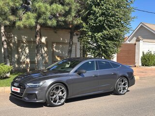 2021 Audi A7 45 TFSI II (4K), серый, 6270000 рублей, вид 5