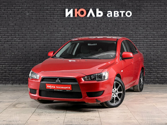 2010 Mitsubishi Lancer X, красный, 800000 рублей