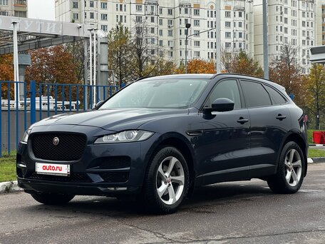2019 Jaguar F-Pace I, синий, 2390000 рублей, вид 2