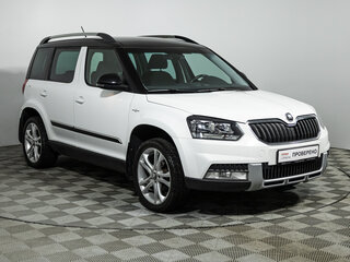 2016 Skoda Yeti I Рестайлинг, белый, 969700 рублей, вид 3