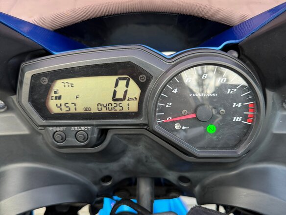 2009 Yamaha FZ6, синий, 490000 рублей - вид 8