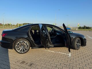 2020 Audi A6 45 TFSI V (C8), чёрный, 4500000 рублей, вид 2