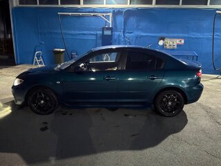 2006 Mazda 3 I (BK) Рестайлинг, синий, 680000 рублей, вид 4