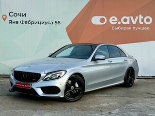 2017 Mercedes-Benz C-Класс 180 9G-TRONIC IV (W205), серебристый, 2149000 рублей, вид 1