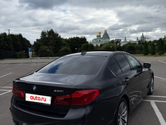 2017 BMW 5 серии 530i xDrive VII (G30/G31/G38), серый - вид 2