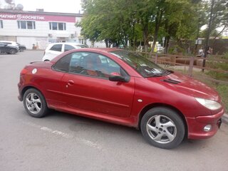 2002 Peugeot 206, пурпурный, 300000 рублей, вид 2