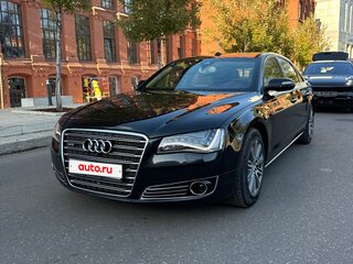 2012 Audi A8 Long III (D4), чёрный, 5500000 рублей, вид 1