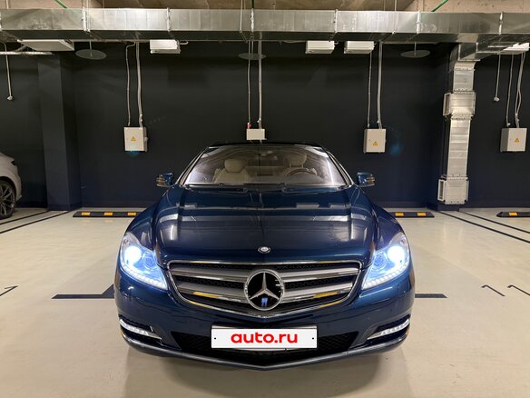 2011 Mercedes-Benz CL-Класс 500 III (C216) Рестайлинг, синий, 2900000 рублей