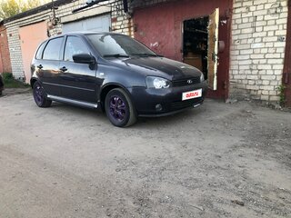 2007 Lada (ВАЗ) Kalina I, синий, 185000 рублей, вид 5