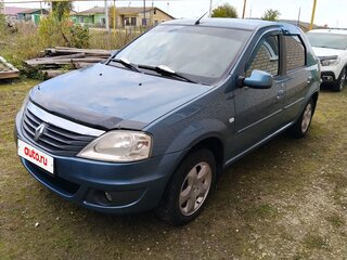2011 Renault Logan I Рестайлинг, синий, 605000 рублей, вид 1