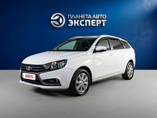 2021 Lada (ВАЗ) Vesta SW I, белый, 1250000 рублей, вид 1