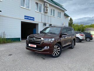 2018 Toyota Land Cruiser 200 Series Рестайлинг 2, коричневый, 7495000 рублей, вид 4