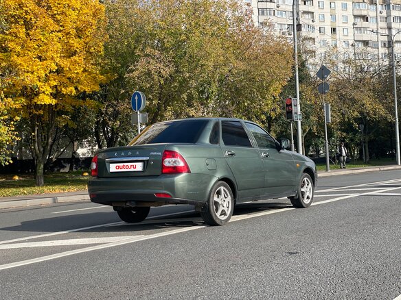 2016 Lada (ВАЗ) Priora I Рестайлинг, зелёный, 530000 рублей - вид 5