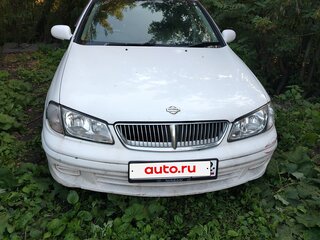 2002 Nissan Bluebird Sylphy I (G10), белый, 275000 рублей, вид 1