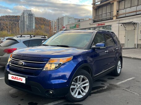 2012 Ford Explorer V, синий, 1650000 рублей, вид 1