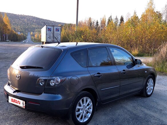 2008 Mazda 3 I (BK) Рестайлинг, серый - вид 5