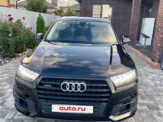 2016 Audi Q7 II (4M), чёрный, 3890000 рублей, вид 5