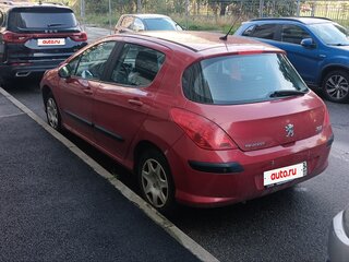 2009 Peugeot 308 I, красный, 410000 рублей, вид 1