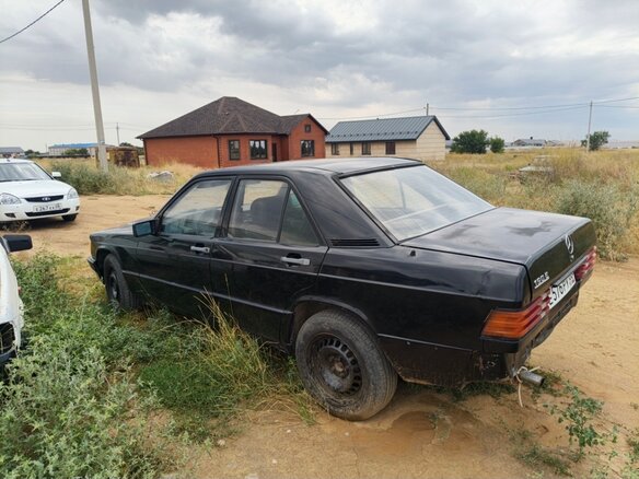 1986 Mercedes-Benz 190 (W201), чёрный, 145000 рублей - вид 2