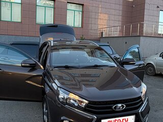 2020 Lada (ВАЗ) Vesta SW I, коричневый, 1190000 рублей, вид 3