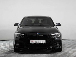 2018 BMW 1 серии 118i II (F20/F21) Рестайлинг 2, чёрный, 2077000 рублей, вид 2