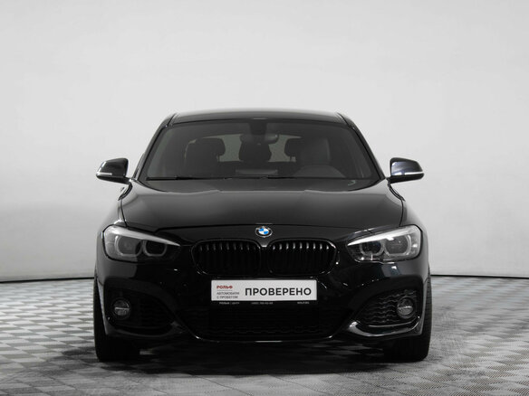 2018 BMW 1 серии 118i II (F20/F21) Рестайлинг 2, чёрный - вид 1