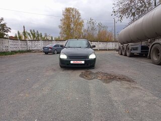 2010 Lada (ВАЗ) Priora I, чёрный, 240000 рублей, вид 1