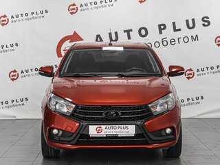 2016 Lada (ВАЗ) Vesta I, красный, 749000 рублей, вид 3
