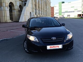 2008 Toyota Corolla AMT X (E140, E150), чёрный, 1000000 рублей, вид 4