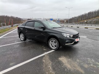 2017 Lada (ВАЗ) Vesta I, чёрный, 760000 рублей, вид 3