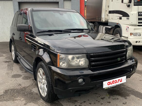 2009 Land Rover Range Rover Sport I, чёрный, 1350000 рублей - вид 2