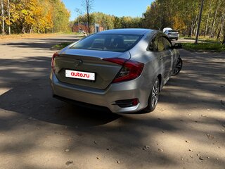 2017 Honda Civic X, серый, 1454000 рублей, вид 3