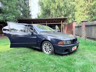 1996 BMW 5 серии 523i IV (E39), синий, 380000 рублей, вид 3
