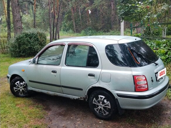 1999 Nissan March II (K11), зелёный - вид 2