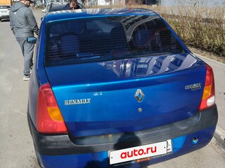 2005 Renault Logan I, синий, 285000 рублей, вид 4