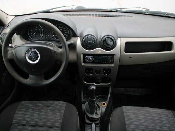 2010 Renault Logan I Рестайлинг, синий, 119000 рублей - вид 6