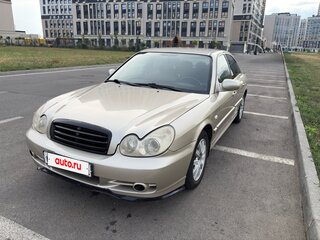 2004 Hyundai Sonata IV (EF) Рестайлинг, бежевый, 590000 рублей, вид 1