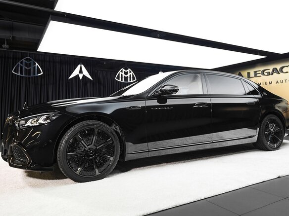 2026 Mercedes-Benz Maybach S-Класс 580 II (Z223) Рестайлинг, чёрный