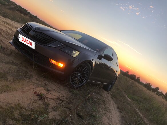 2017 Skoda Octavia III (A7) Рестайлинг, коричневый, 1720000 рублей - вид 13