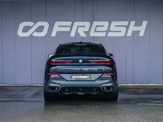 2022 BMW X6 40i III (G06), синий, 8165000 рублей, вид 4
