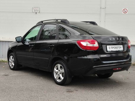 2024 Lada (ВАЗ) Granta I Рестайлинг, чёрный, 820000 рублей, вид 5