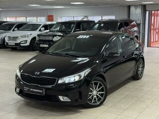 2017 Kia Cerato III Рестайлинг (Classic), чёрный, 949000 рублей, вид 2